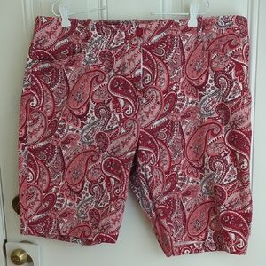 Talbots Woman Bermuda Shorts. Size 20W.